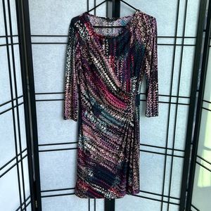 Nine West Faux Wrap Dress